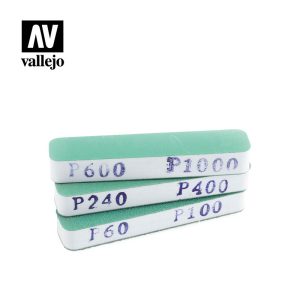 AV Vallejo Tools - Flexisander Dual Grit x3 (90x19x12mm) 1