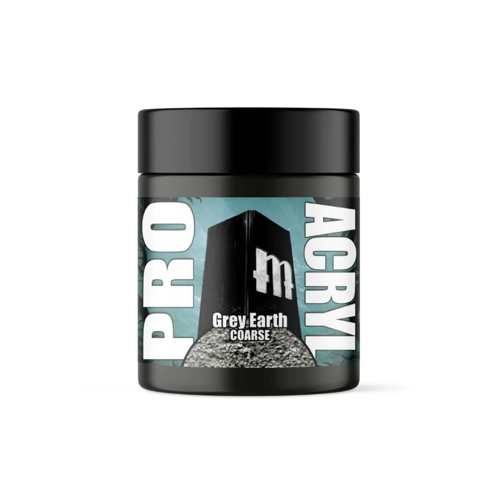 Pro Acryl - Basing Textures - Grey Earth - Coarse - 120ml 1