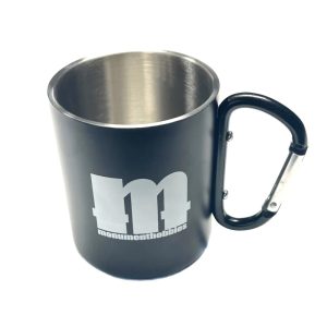 Monument Stainless Paint Water Cup with Carabiner - HBY NRD 1