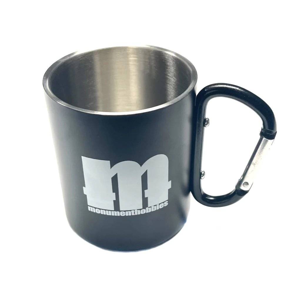 Monument Stainless Paint Water Cup with Carabiner - HBY NRD 1