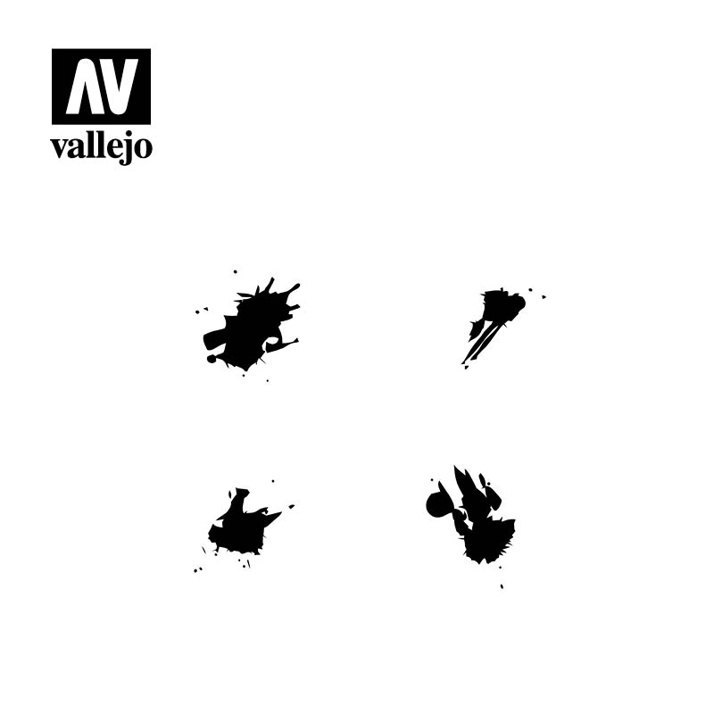 AV Vallejo Stencils - 1:35 Petrol Spills 2
