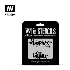 AV Vallejo Stencils - 1:35 Street Art No. 2 1