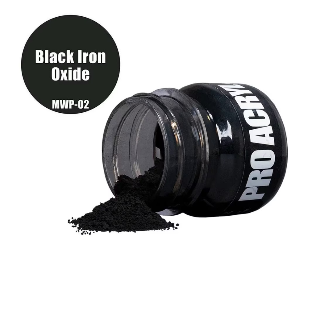 PRO Acryl Weathering Pigments 02 - Black Iron Oxide 2