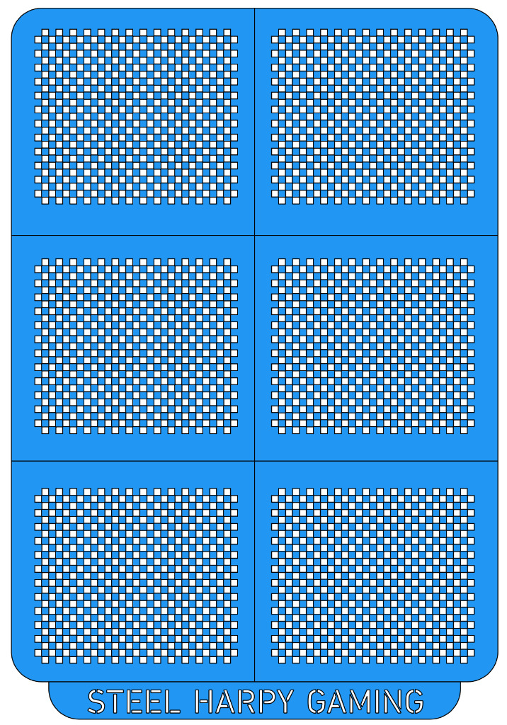 Checkers - Small (2mm Blk) 1
