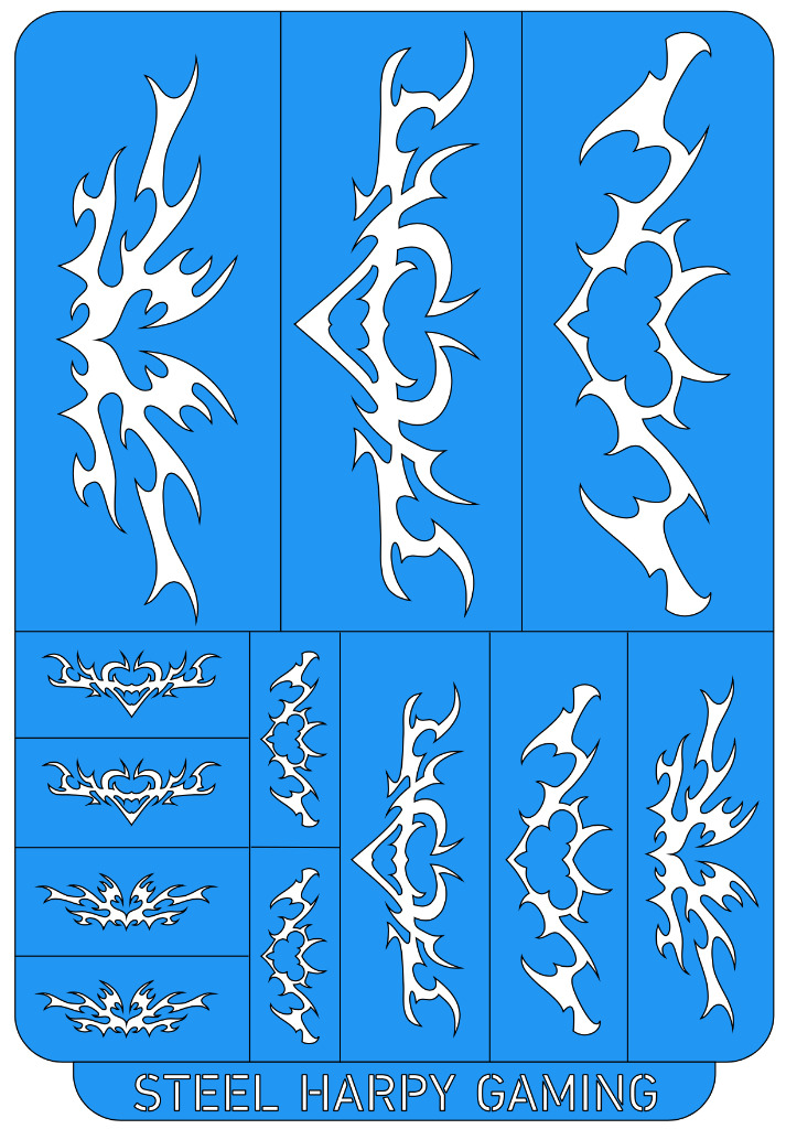 Dark Tribal Space Elves - Style 1 1
