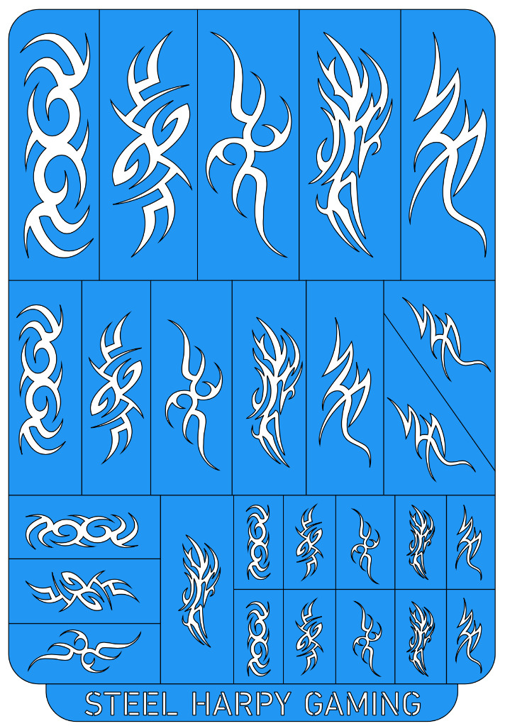 Dark Tribal Space Elves - Style 4 1