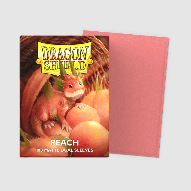 Dragon Shield Dual Matte Peach (100) 1