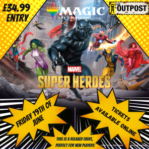Ticket: MTG Marvel Super Heroes Prerelease 1