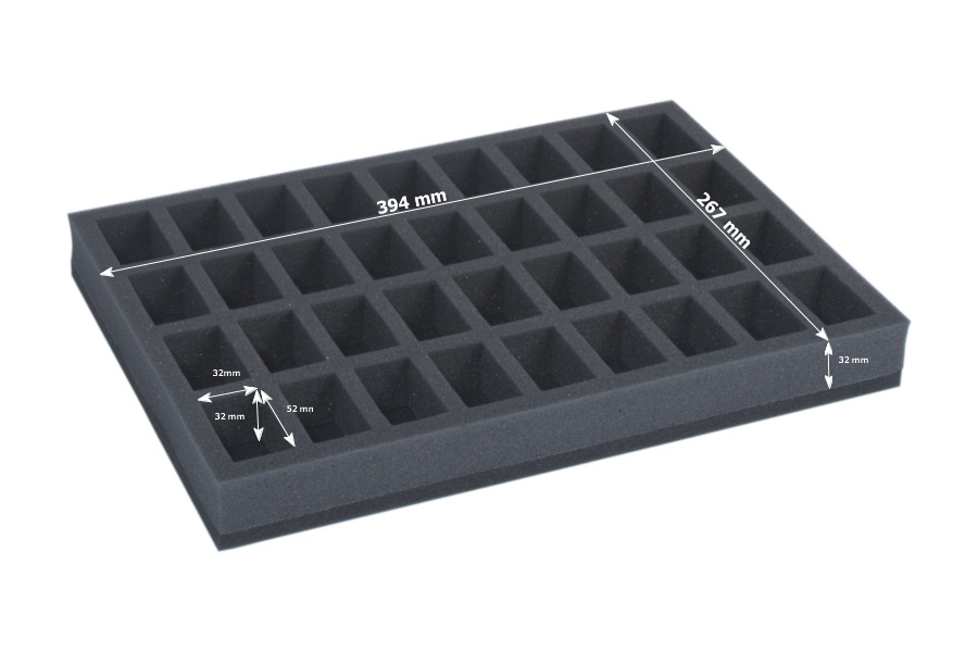 XL Box for 80 miniatures on 25mm bases 2