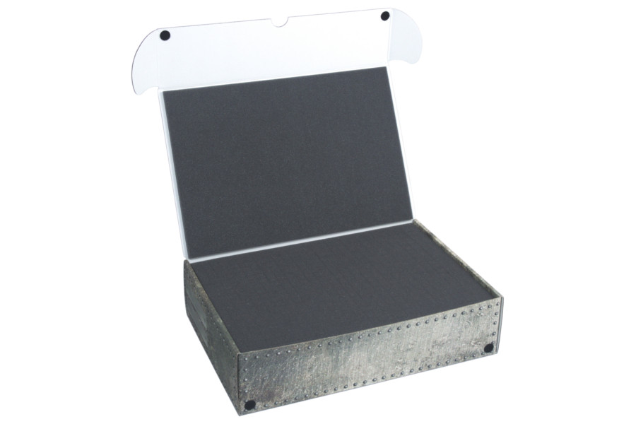 XL Box with two 40mm deep raster foam trays 1