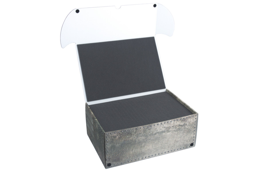 Combi BOX with two raster foam trays - 100 mm deep & 32mm deep 1