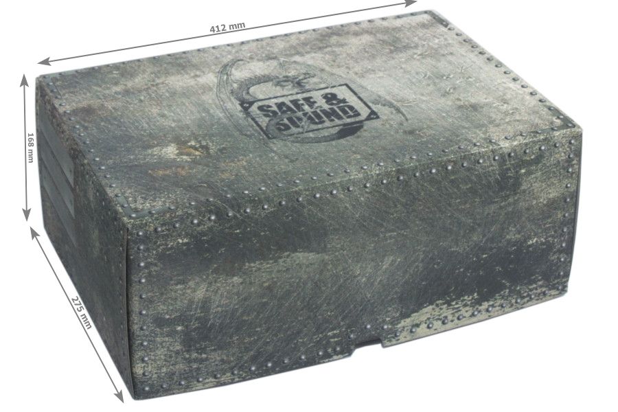 Combi BOX with two raster foam trays - 100 mm deep & 32mm deep 3