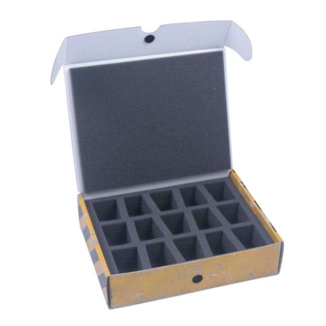 Half-size small box for 15 minitaures on 15mm bases 1