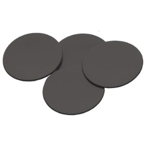 Self-adhesive magnetic foil stickers for 32mm round cast bases (blister of 10 pc.) 1