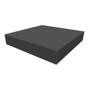 Raster foam tray 50mm deep for board game boxes 1