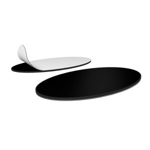 Self-adhesive magnetic foil stickers for 90x52mm oval cast bases (2 pc.) 1
