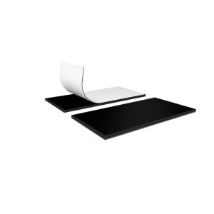 Self-adhesive magnetic foil sticker for 50x100mm rectangular cast bases (1pc.) 1