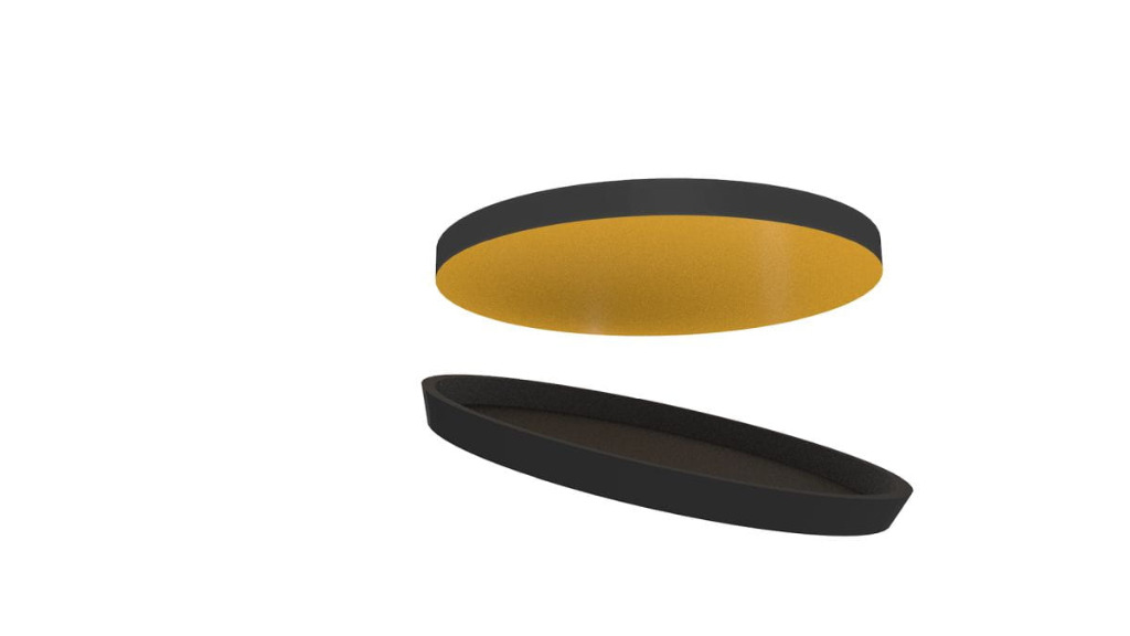 Self-adhesive magnetic foil stickers for magnetizing 50mm round bases with hollow bottoms (3) 2