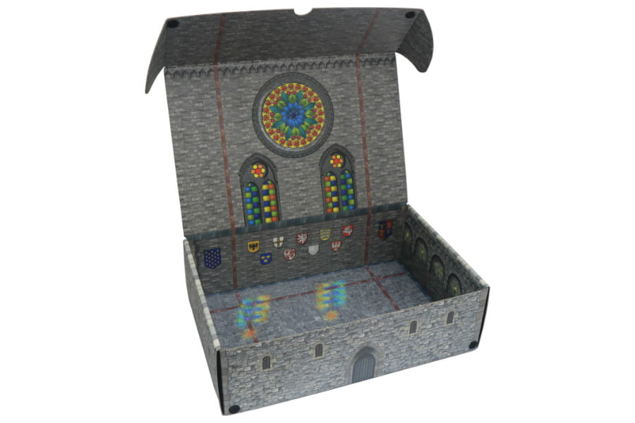 Strike Force Box with additional metal plate attached to the inner back side (Fantasy) 2