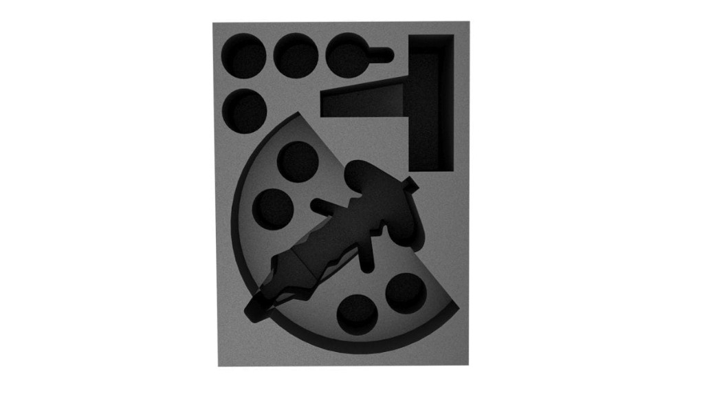 Foam tray for Raddaugh Gnasp Fluttercraft 2