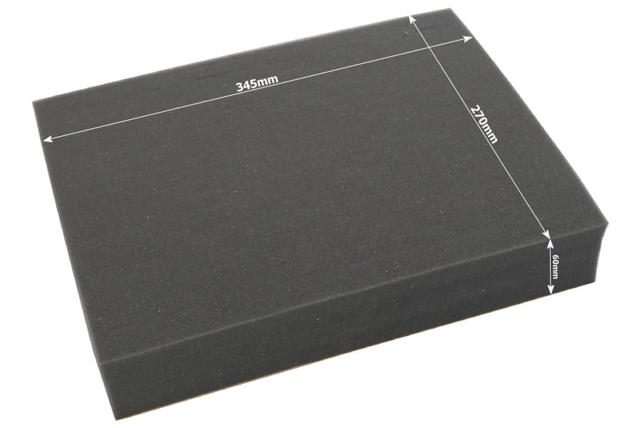 Raster foam tray 60mm deep for old cases 2