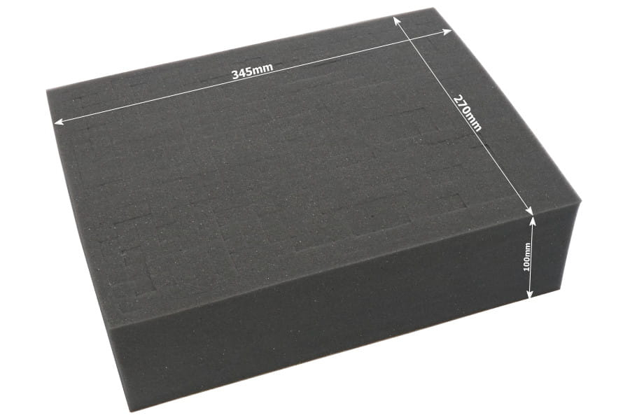 Raster foam tray 100mm deep for old cases 2