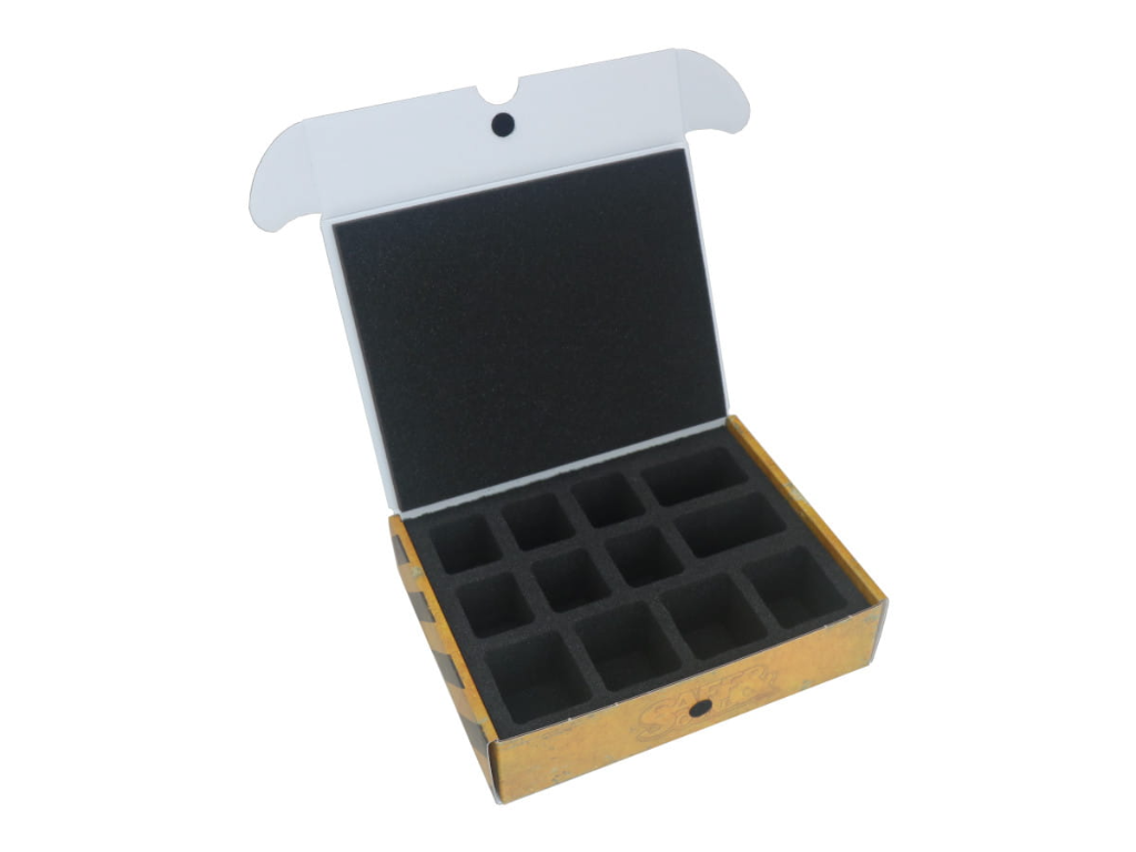 S&S Half-size Small box with foam tray for 12 SW Shatterpoint minis (V1) 1