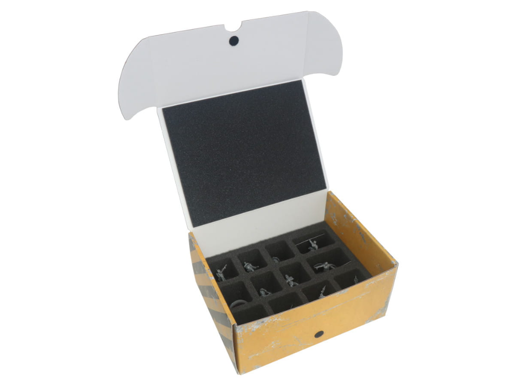 S&S Half-size Medium Box with foam trays for 24 SW Shatterpoint minis 3