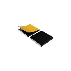 Self-Adhesive Magnetic Foil Stickers For Magnetizing Square 25Mmx25Mm Bases With Hollow Bottoms (10) 1