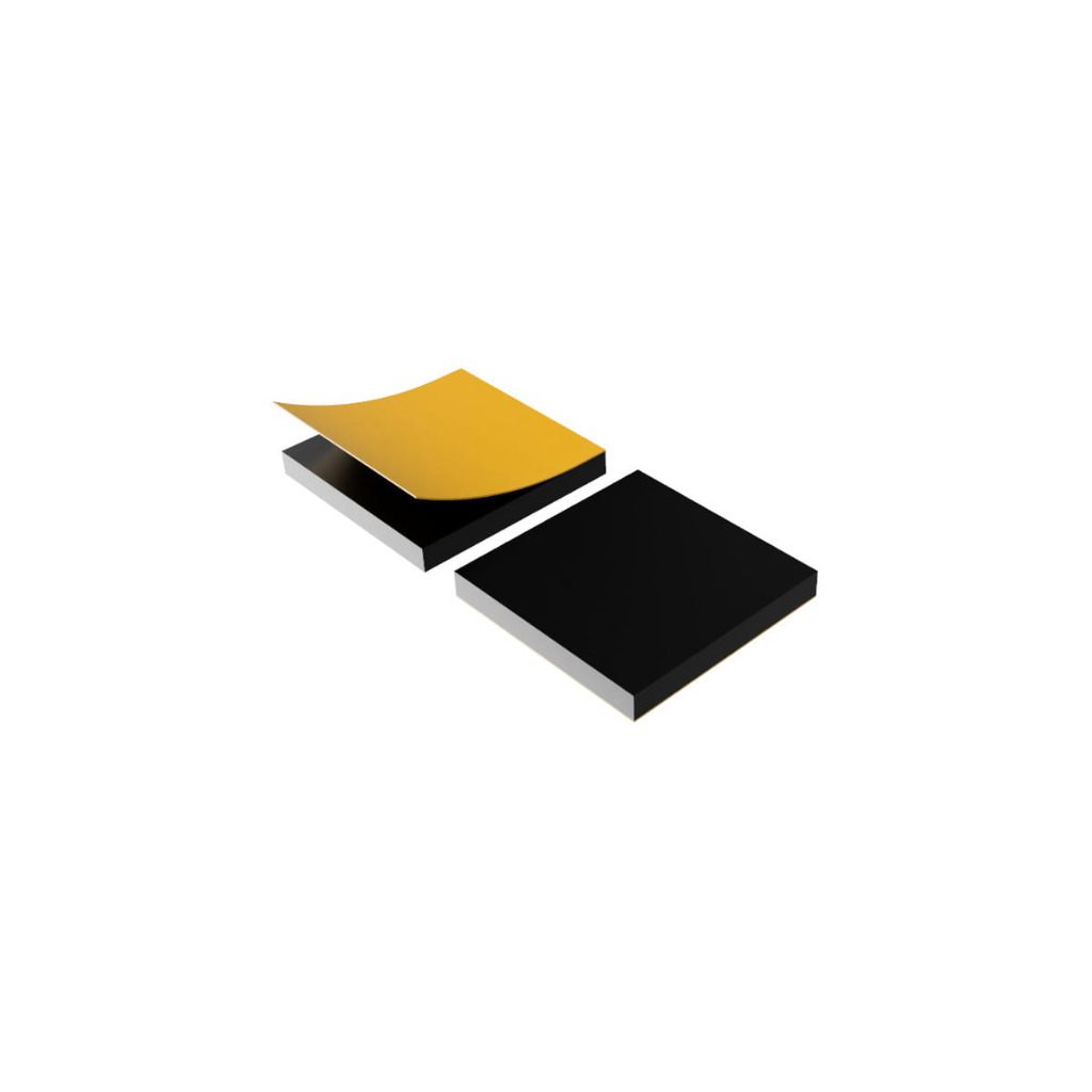 Self-Adhesive Magnetic Foil Stickers For Magnetizing Rectangular 60Mmx40Mm Bases With Hollow Bottoms (5) 1