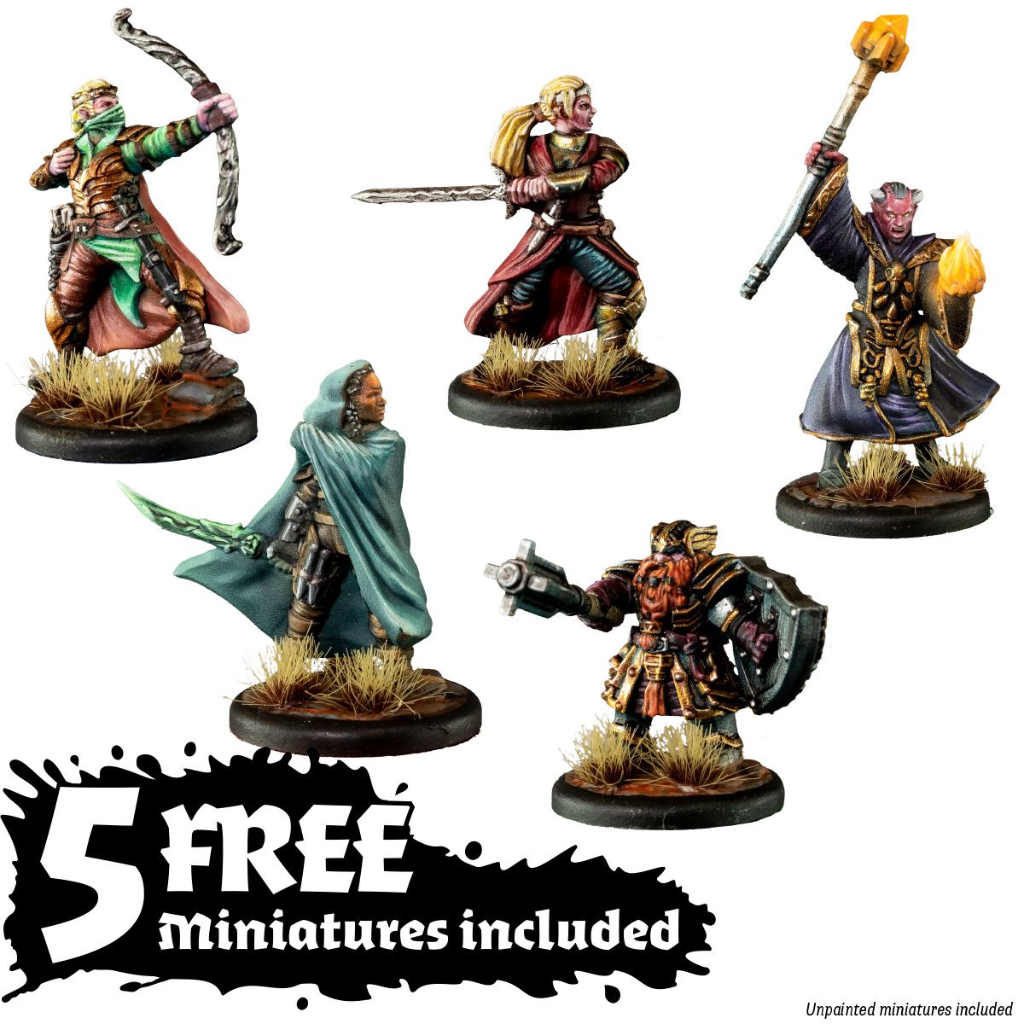 Gamemaster: Character Starter RPG Paint Set 6