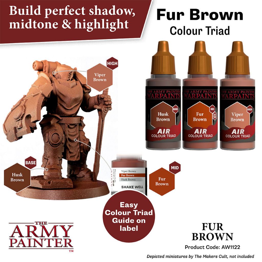 Warpaint Air: Fur Brown 3
