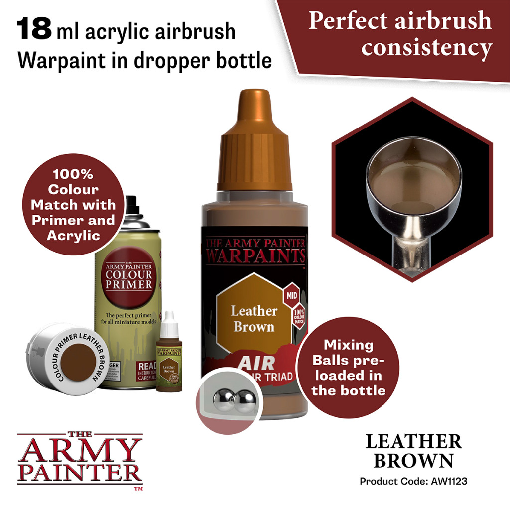 Warpaint Air: Leather Brown 2
