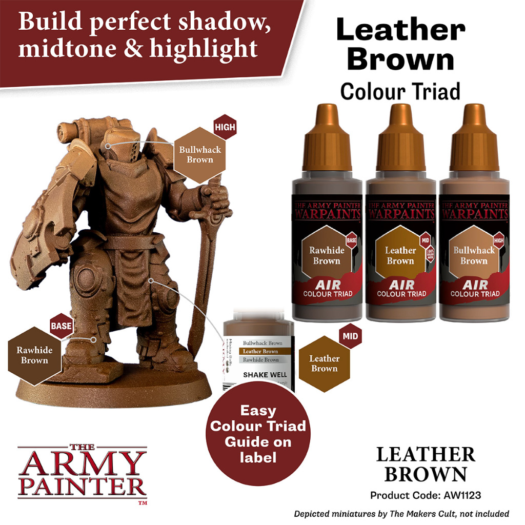 Warpaint Air: Leather Brown 3