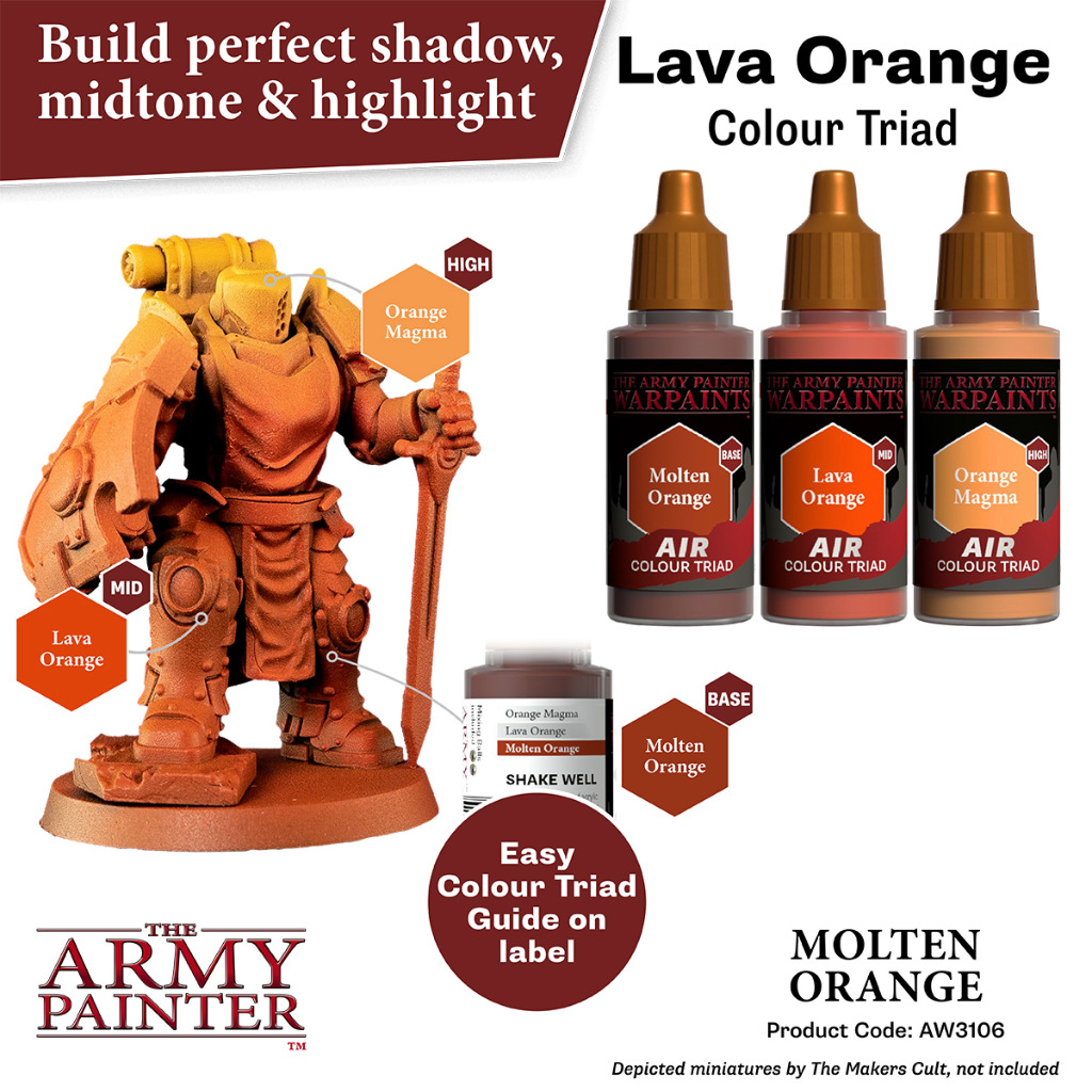 Warpaint Air: Molten Orange 3