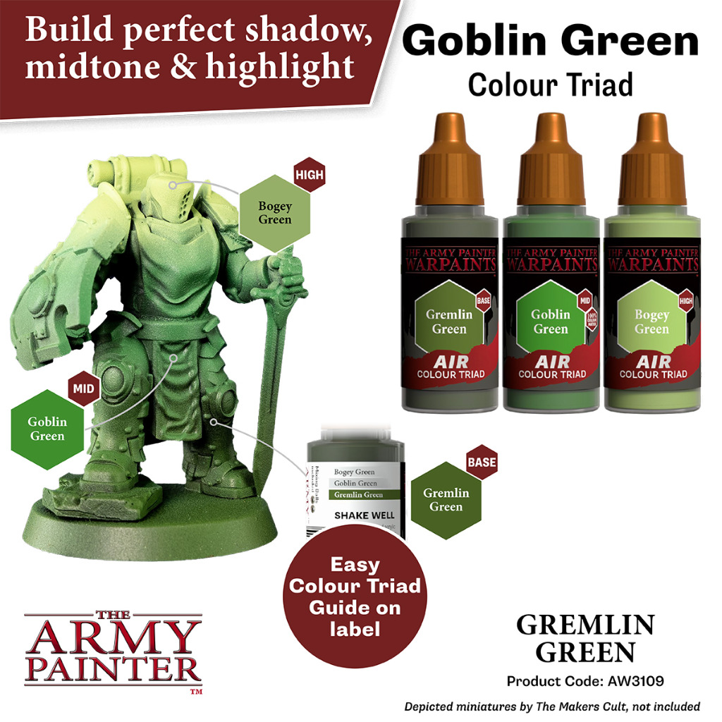 Warpaint Air: Gremlin Green 3