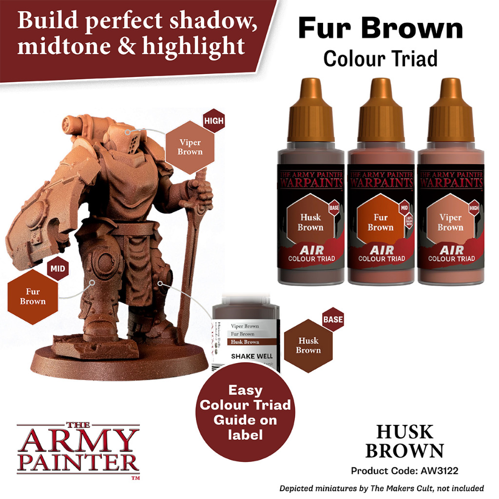 Warpaint Air: Husk Brown 3