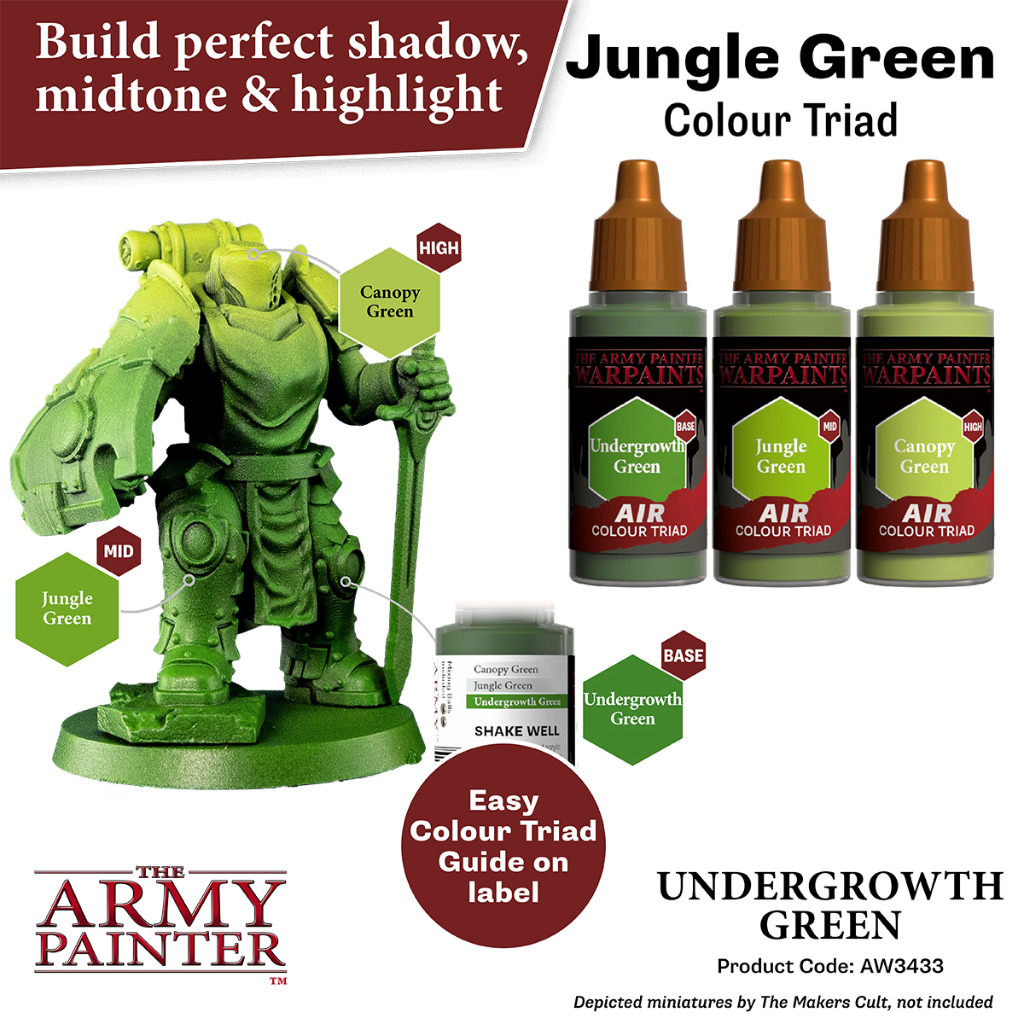 Warpaint Air: Undergrowth Green 3