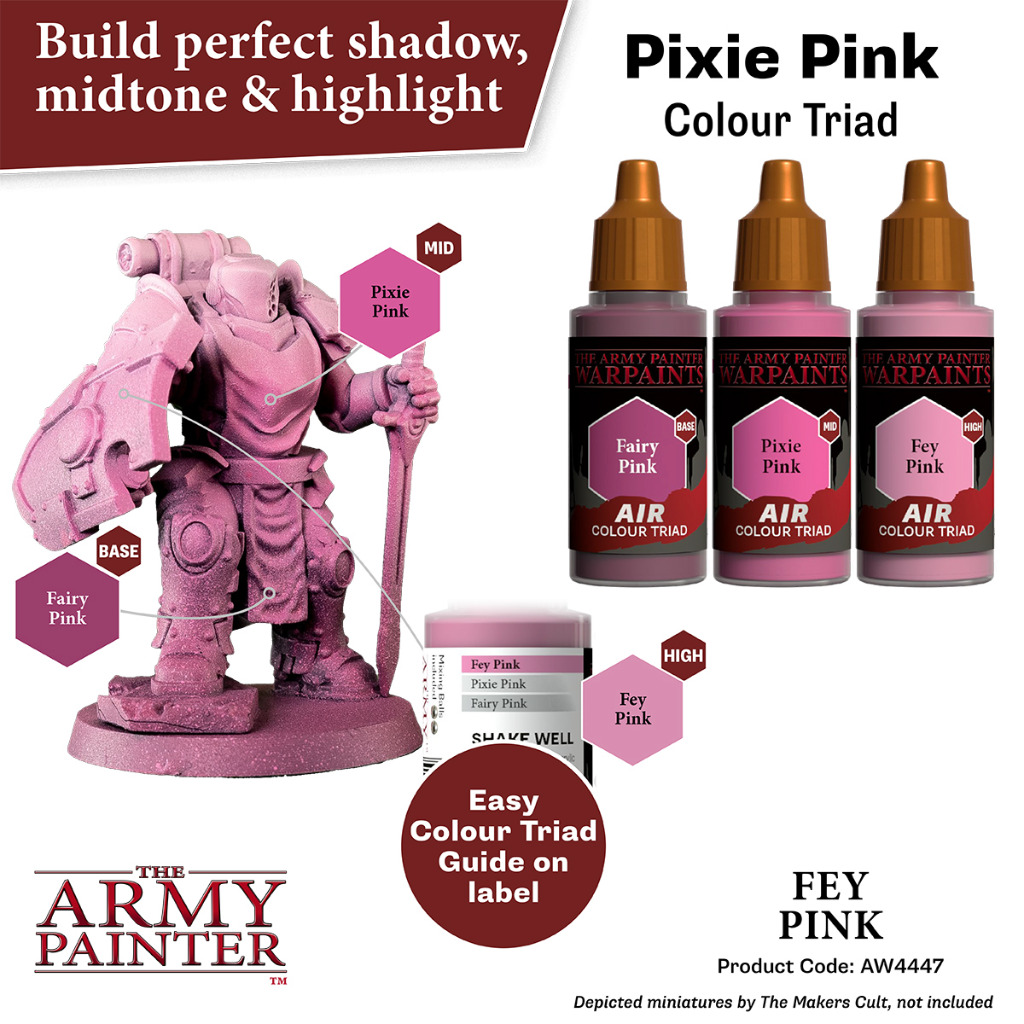 Warpaint Air: Fey Pink 3