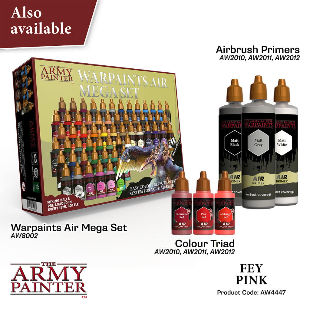 Warpaint Air: Fey Pink 6
