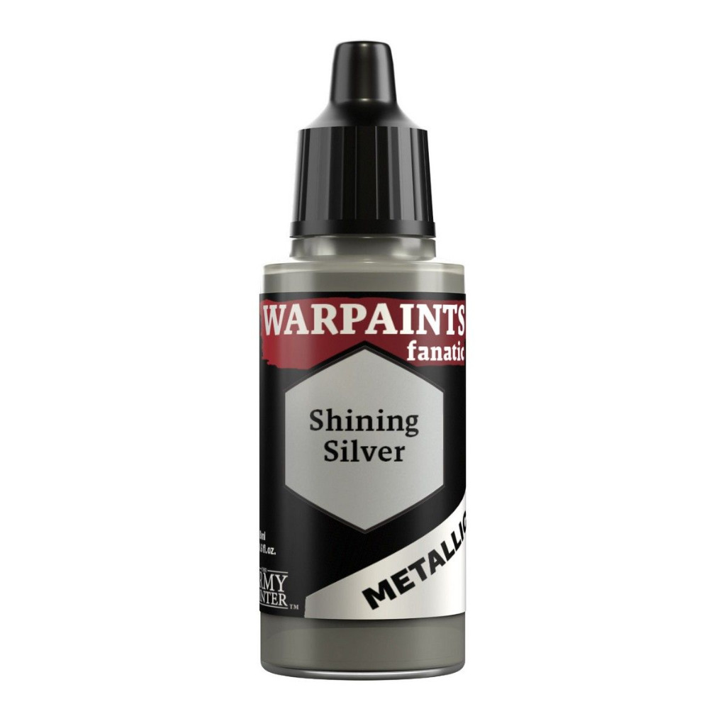 Warpaints Fanatic Metallic: Shining Silver 18ml 1