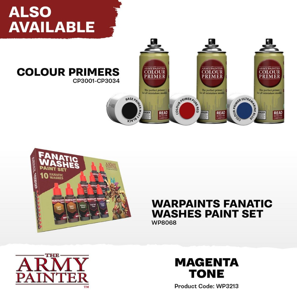 Warpaints Fanatic Wash: Magenta Tone 18ml 7