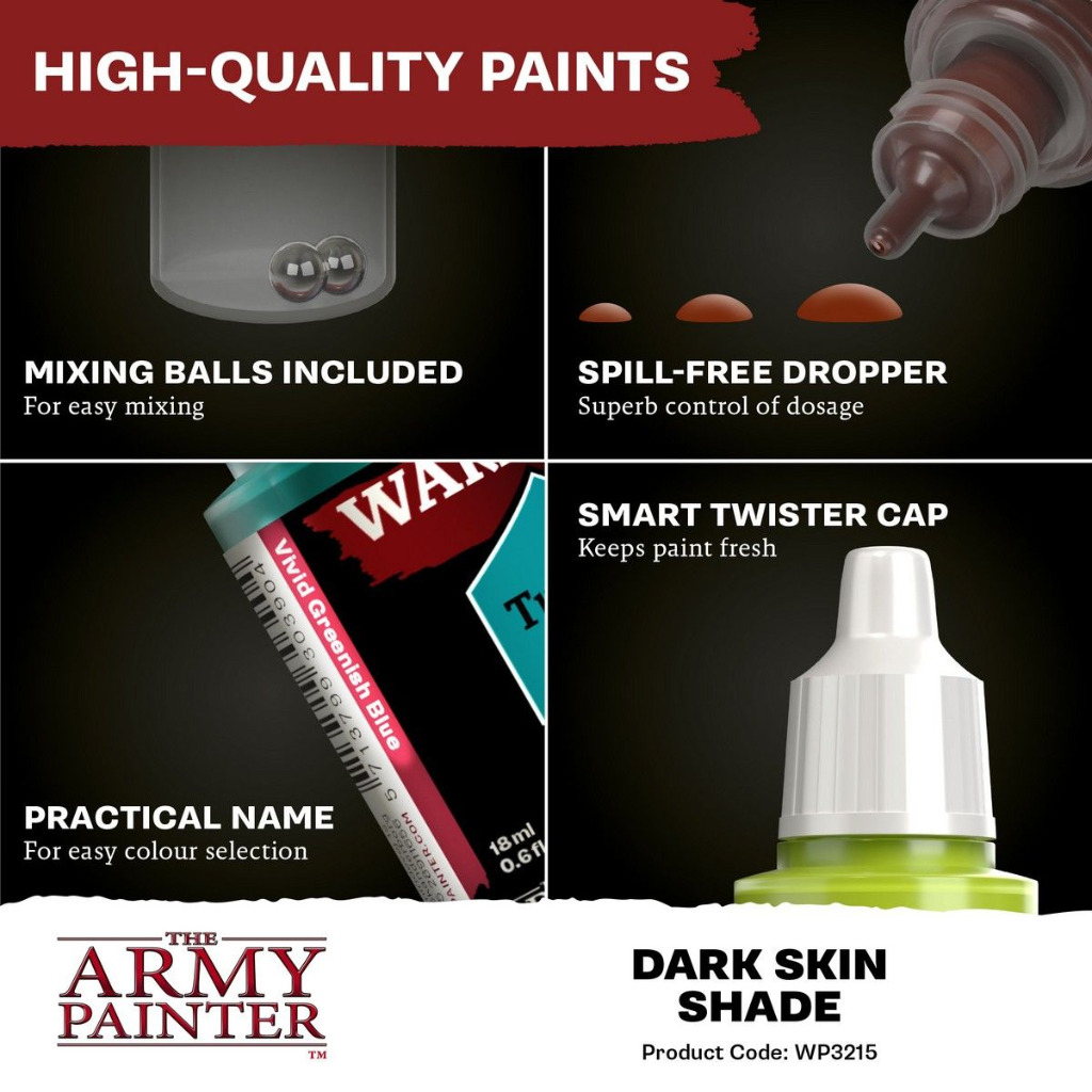 Warpaints Fanatic Wash: Dark Skin Shade 18ml 6