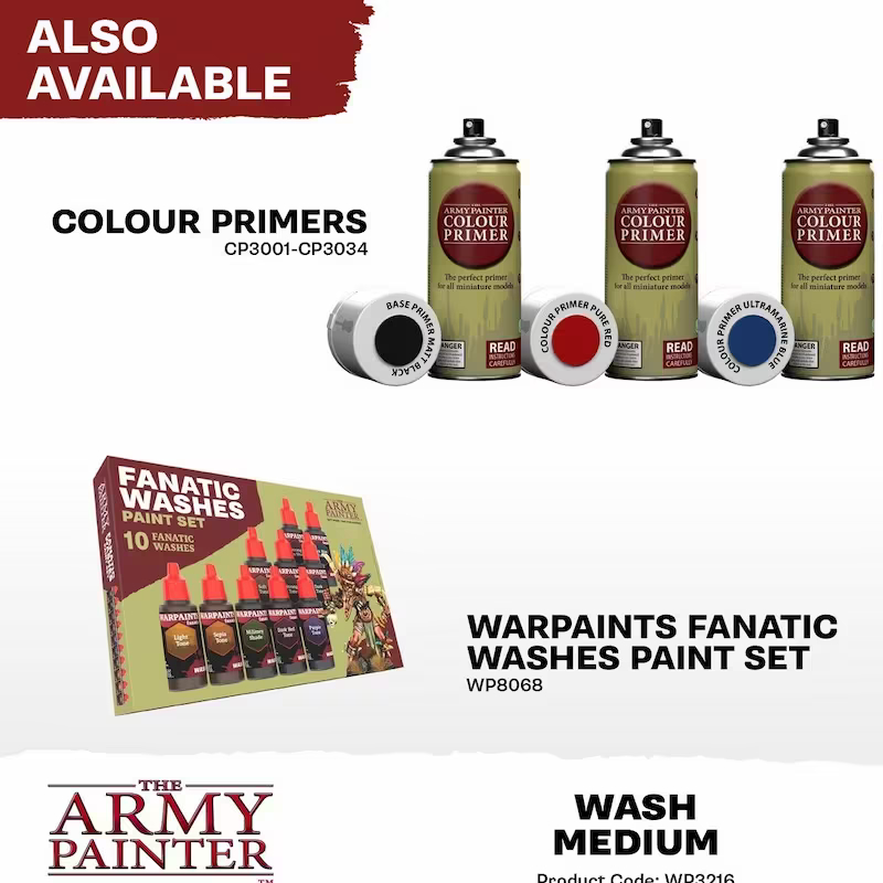 Warpaints Fanatic Wash: Wash Medium 18ml 7