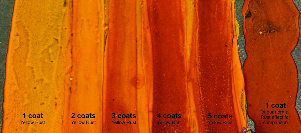 Dirty Down Yellow Rust Effect - 25ml 3