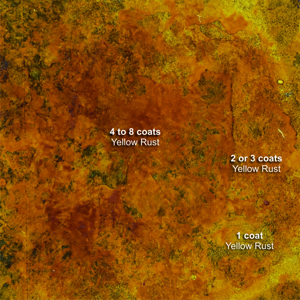 Dirty Down Yellow Rust Effect - 25ml 4