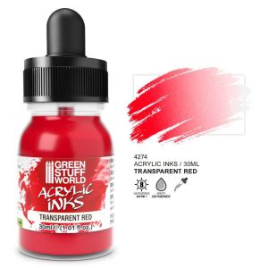 Transparent Acrylic Ink - Red 1