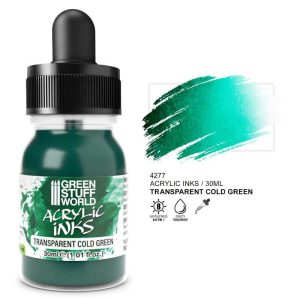 Transparent Acrylic Ink - Cold Green 1