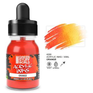 Acrylic Ink Opaque- Orange 1