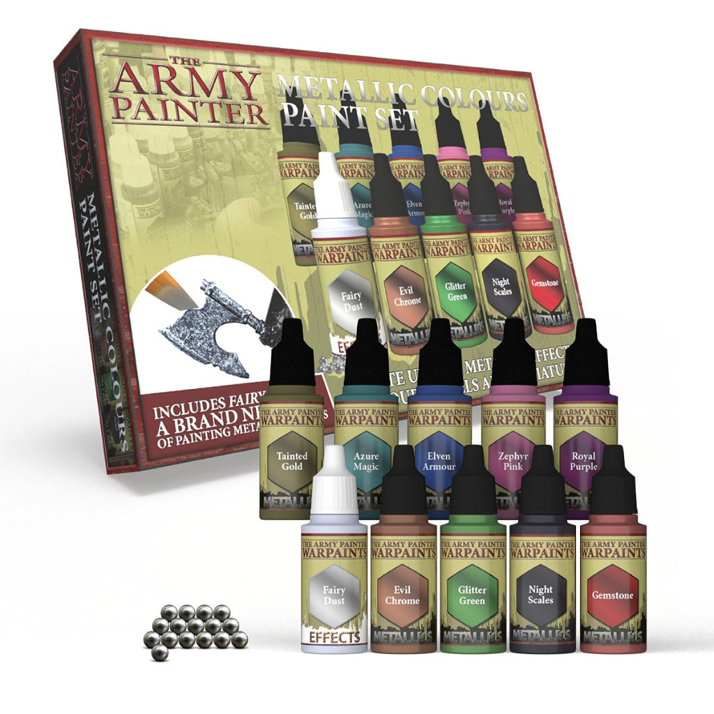 Warpaints Metallic Colours Paint Set 1